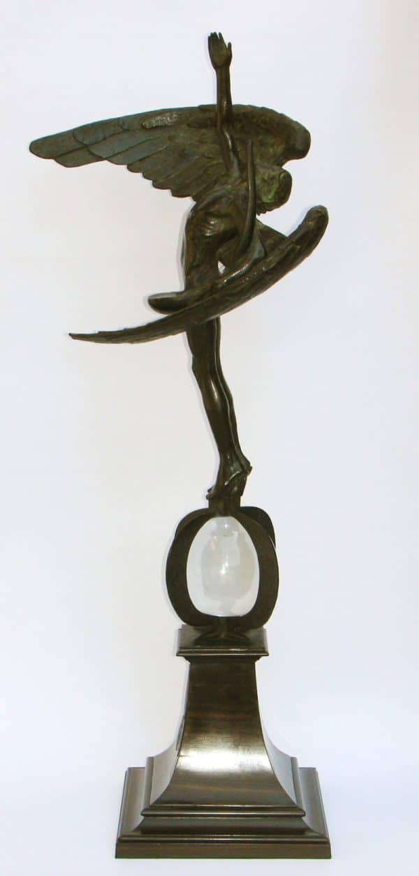  Alexander Fisher a bronze sculpture “Israfel”-0 