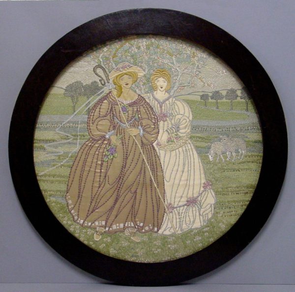  Ann Macbeth an embroidery “The Shepherdess”.-0 