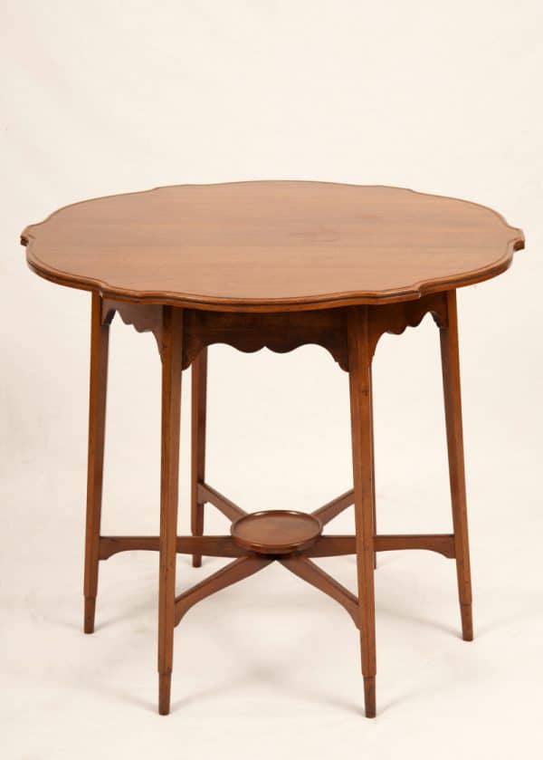  A Morris & Co. walnut occasional table-0 