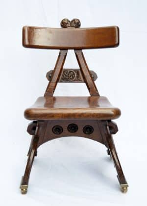 A rare walnut ' Granville ' chair -504