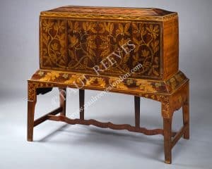 An inlaid secretaire -0