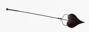 An Arts and Crafts wrought iron chestnut roaster-0
