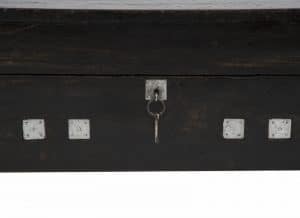 An ebonised pine toy chest -1299