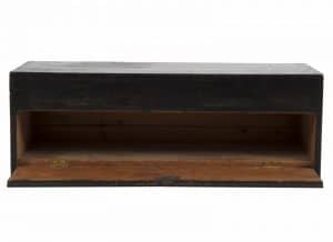 An ebonised pine toy chest -1297