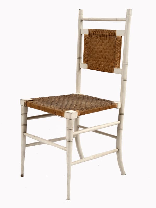 Six extremely rare side chairs -0 