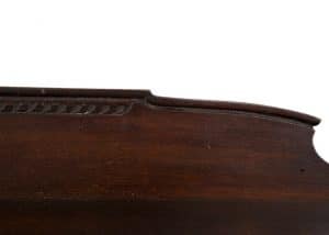 A carved oak side board -1717