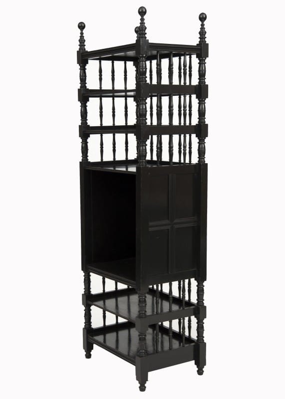  An ebonised whatnot 
