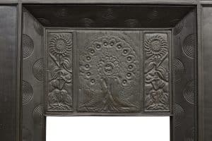 A Pair of Aesthetic Movement Fire Surrounds