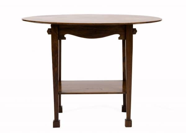  An Arts and Crafts oval table from Paul Reeves London 