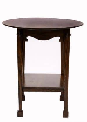 An Arts and Crafts oval table