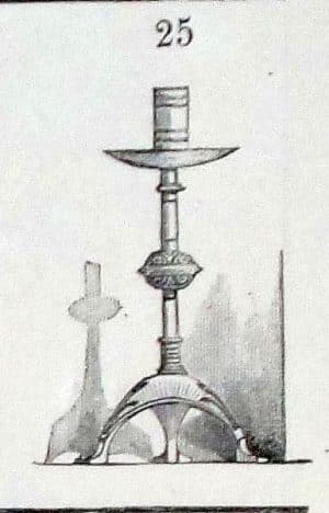 A pair of Hart, Son & Peard candelabra