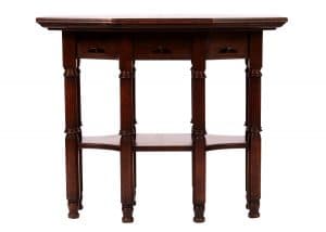 A Glasgow School oak table