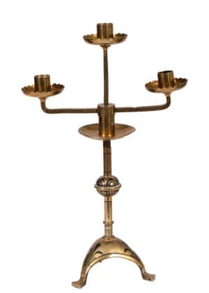 A pair of Hart, Son & Peard candelabra