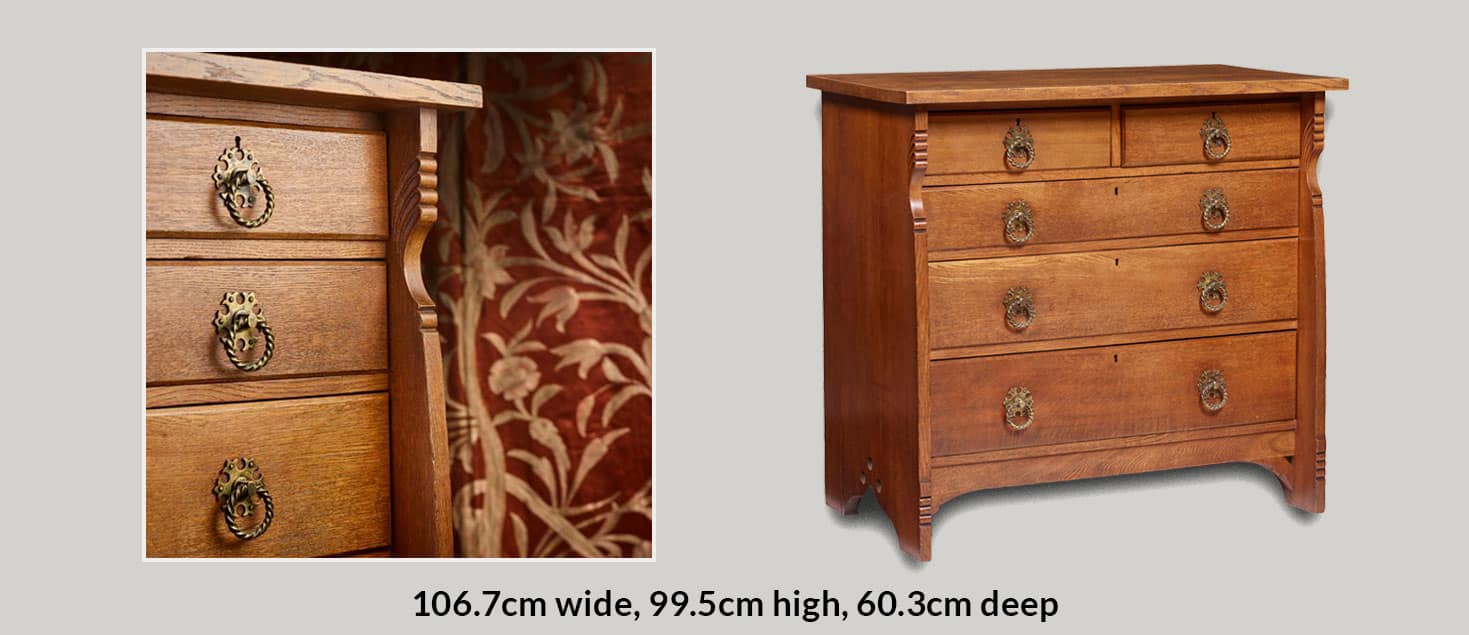 Charles Locke Eastake Chest OF Drawers