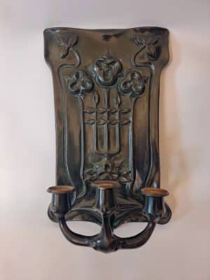 A Swedish Arts and Crafts sconce